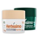 Kit 2 Desodorante Herbíssimo Creme Vanilla + Tradicional 55g Kit 2 Desodorante Herbíssimo Creme Vanilla + Tradicional 55g