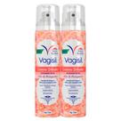 Kit 2 Desodorante Íntimo Vagisil Flor de Pessegueiro 75ml