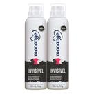 Kit 2 Desodorante Monange Invisível Aerosol Antitranspirante 48h 150ml