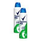 Kit 2 Desodorante para os Pés Rexona Fresh Antibac Tripla Ação Aerosol 153ml Kit 2 Desodorante para os Pés Rexona Fresh Antibac Tripla Ação Aerosol 153ml