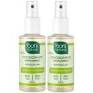 Kit 2 Desodorante Spray Boni Natural Melaleuca Toranja Sem Aluminio Vegano 24h Sem Parabenos 120ml Kit 2 Desodorante Spray Boni Natural Melaleuca Toranja Sem Aluminio Vegano 24h Sem Parabenos 120ml