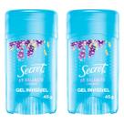 Kit 2 Desodorantes em Gel Secret Lavanda 45g