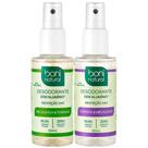 Kit 2 Desodorantes Spray Boni Natural Sem Aluminio Vegano 24h Melaleuca Toranja Lavanda 120ml Kit 2 Desodorantes Spray Boni Natural Sem Aluminio Vegano 24h Melaleuca Toranja Lavanda 120ml
