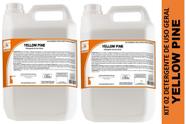 Kit 2 Detergente Desengraxante Neutro Yellow Pine 5l Spartan