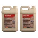 Kit 2 Detergente Espumante Clorado Deslac Concentrado 5L