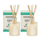 Kit 2 Difusor de Ambientes Aromas Chá Branco Granado Terrapeutic com Varetas 250ml