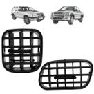 Kit 2 Difusores De Ar Lateral S10 Blazer 2001 Até 2011 Preto