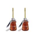 Kit 2 Difusores Essências Cheirinho Para Ambiente Com Varetas Cravo E Canela 240Ml- VIDAROMAS