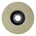 Kit 2 Disco Flap Feltro Inox Aluminio P/ Polimento Grein 4.1/2