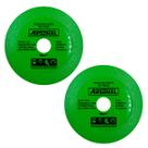 Kit 2 Discos P Cortar Vidro Porcelana 110mm Fino 1mm Arsenal
