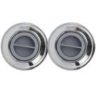 Kit 2 Dispositivos De Aspiração Inox 50mm Piscina De Alvenaria
