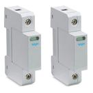 Kit 2 Dispositivos de Proteção Contra Surtos Elétricos DPS 20ka 275v Elgin 51D001011020 Kit 2 Dispositivos de Proteção Contra Surtos Elétricos DPS 20ka 275v Elgin 51D001011020