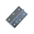 Kit 2 Dobradiça Zincada Porta / Janela Pino Solto Real 3,5"