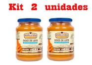 KIT 2 Doce de Leite Reserva de Minas 630g DIet Zero Açúcar Original De Minas