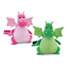 Kit 2 Dragão De Pelúcia Toybrink 32cm Presente Decoração Festas
