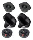 Kit 2 Driver + 2 Cornetas + 2 Super Tweeter Compet 480w