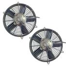 Kit 2 Eletroventilador 11 Polegadas 12v Soprante Imobras