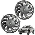 Kit 2 Eletroventilador Auxiliar Chevrolet S10 2.8 Até 2011 Kit 2 Eletroventilador Auxiliar Chevrolet S10 2.8 Até 2011