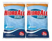 Kit 2 elevador de alcalinidade 2kg hidroall