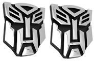 Kit 2 Emblema Adesivo Transformers Autobot Automotivo Kit 2 Emblema Adesivo Transformers Autobot Automotivo