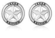 Kit 2 Emblema Texas Edition Estrela Prata Esportivo Xerife Kit 2 Emblema Texas Edition Estrela Prata Esportivo Xerife