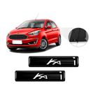 Kit 2 Emblemas Adesivos 3D Resinado Ford Ka Coluna Kit 2 Emblemas Adesivos 3D Resinado Ford Ka Coluna