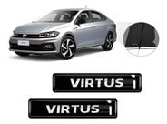 Kit 2 Emblemas Adesivos 3D Resinado Virtus Coluna Kit 2 Emblemas Adesivos 3D Resinado Virtus Coluna