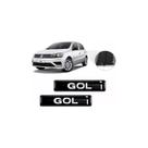 Kit 2 Emblemas Adesivos Coluna Lateral Compatível Gol 3D