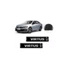 Kit 2 Emblemas Adesivos Coluna Virtus 3D Resinado Kit 2 Emblemas Adesivos Coluna Virtus 3D Resinado