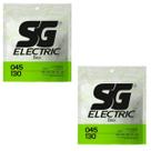 Kit 2 Encordoamento Baixo SG Tensão Leve 0.45-.130 Níquel