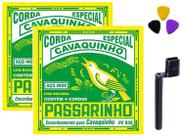 Kit 2 Encordoamentos Cavaquinho Passarinho PE930+Acessorios