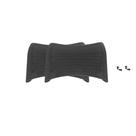 kit 2 Encosto iso preto cadeira fixa ou giratoria