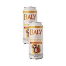 Kit 2 Energético Baly Morango e Pêssego das Galáxias Zero Açúcar 473ml