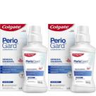Kit 2 enxaguante bucal colgate PerioGard extra mint sem álcool 250ml