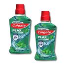 Kit 2 Enxaguante Bucal Colgate Plax Fresh Mint Sem Álcool 250ml