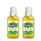 Kit 2 Enxaguante Bucal Super Melão e Menta com Flúor 500ml