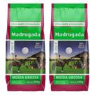 Kit 2 Erva Mate Moída Grossa Madrugada 500g Gaúcho Chimarrão