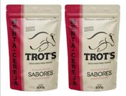 Kit 2 erva mate terere premium trots sabor menta & cereja - kit trots