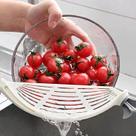 Kit 2 Escorredor De Agua Portatil De Cozinha Plástico Para Panelas Coador Quantidade:1 Peça