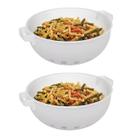 Kit 2 Escorredores Para Massas Macarrão 3500ML 28Cm