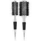 Kit 2 Escova De Cabelo Marco Boni Branca Profissional Termica Ceramica Cerdas Javali 46mm 65mm