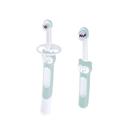 Kit 2 Escova Dental Bebê Infantil Mam Learn To Brush 5+ Meses Azul