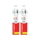 Kit 2 Escova Dental Colgate Total Limpeza Espumosa Suave 2 unidades