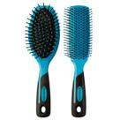 Kit 2 Escovas Cabelo Oval Retangular Cerdas Macia Marco Boni Kit 2 Escovas Cabelo Oval Retangular Cerdas Macia Marco Boni