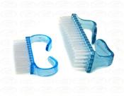 Kit 2 Escovas Escovinhas Multiuso para as Unhas - AZUL
