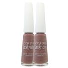 Kit 2 Esmalte Color Fashion Luxo Líquido Cremoso