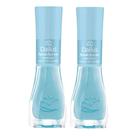 Kit 2 Esmalte Dailus Color Atrás do Arco Íris Cor Nuvem de Algodão com 8ml Kit 2 Esmalte Dailus Color Atrás do Arco Íris Cor Nuvem de Algodão com 8ml