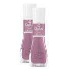 Kit 2 Esmalte Dailus Color Cor Meia de Seda com 8ml Kit 2 Esmalte Dailus Color Cor Meia de Seda com 8ml