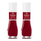 Kit 2 Esmalte Dailus Color Cor Pipoca Doce com 8ml