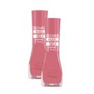 Kit 2 Esmalte Dailus Color Nude Cada um Tem o Seu! Cor Rose com 8ml Kit 2 Esmalte Dailus Color Nude Cada um Tem o Seu! Cor Rose com 8ml